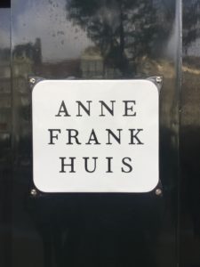 Anne Frank House Sign