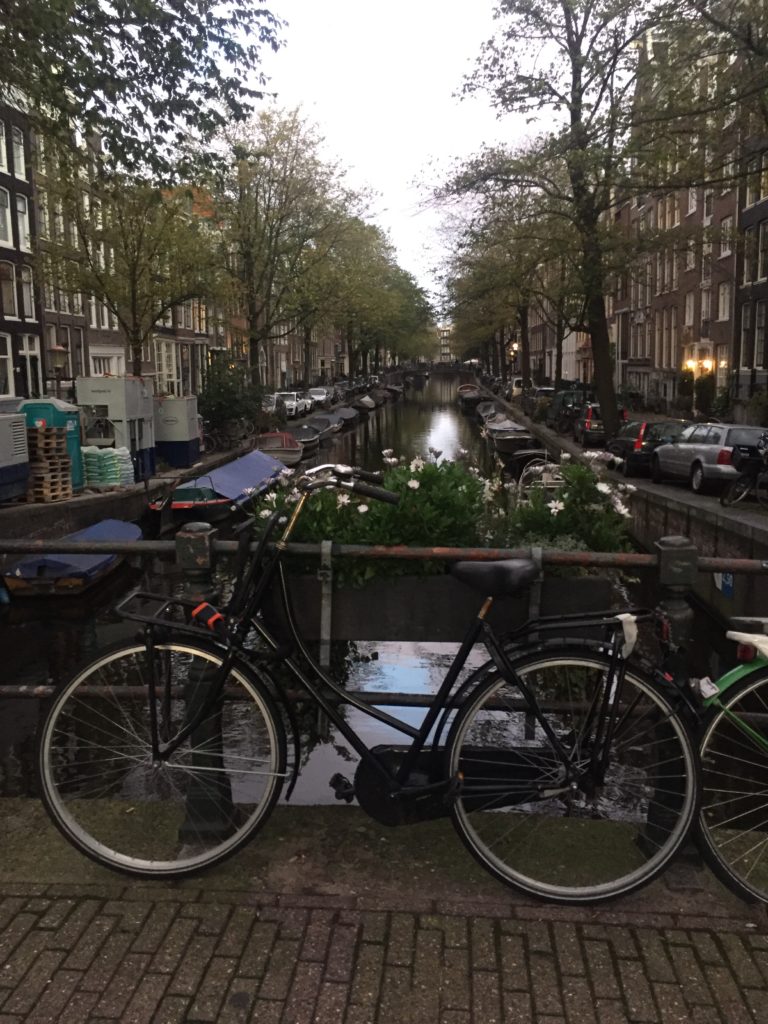 Bike at Amsterdam Canal