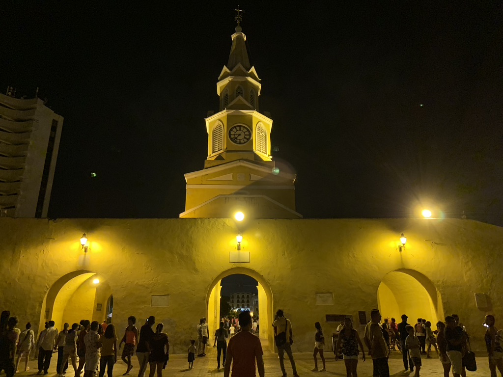 Cartagena at night